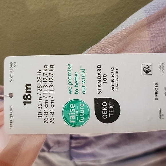 Carter's Child of Mine Baby Girl Dress, 2-Piece Set, 18 months - Picture 7 of 15